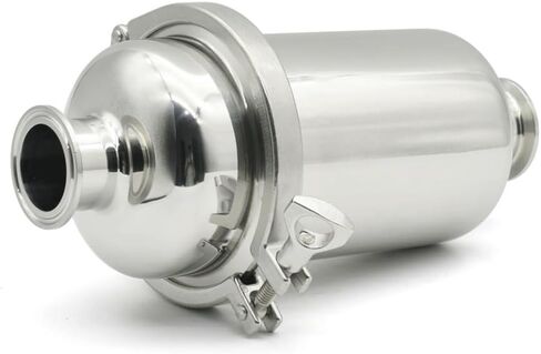 Short Inline Filter Suitable 51mm Ferrule OD 64, for Pipeline Tri Clamp SUS 304 Stainless Steel Machinery Manufacturers Parts(40 Mesh) in Saudi Arabia