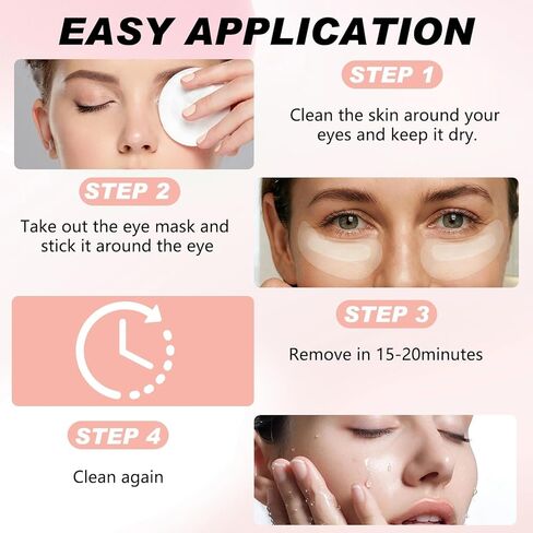 Under Eye Patches - Eye Masks - 4Piece/Box in Saudi Arabia