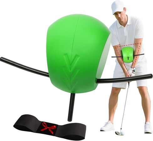 The Connector Swing Golf Training Aids,Golf Swing Trainers for Posture Correction Practice,Paired with Golf Arm Band Training Aids,Effectively Adjust the Coordination Between Arms and Body in Saudi Arabia