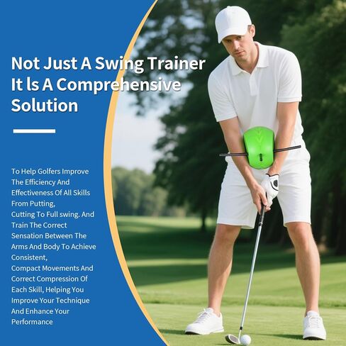The Connector Swing Golf Training Aids,Golf Swing Trainers for Posture Correction Practice,Paired with Golf Arm Band Training Aids,Effectively Adjust the Coordination Between Arms and Body in Saudi Arabia
