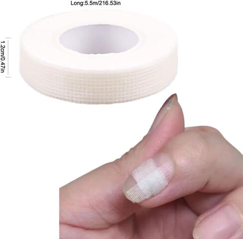 Nail Repair Wrap Fabric Instant Reinforce Repair Bandage Tape Protector Self Adhesive Nail Wrap for Nail Repair Kit Broken Cracked Split Nails UV Gel Acrylic Nail Art Extension Manicure Tool in Saudi Arabia