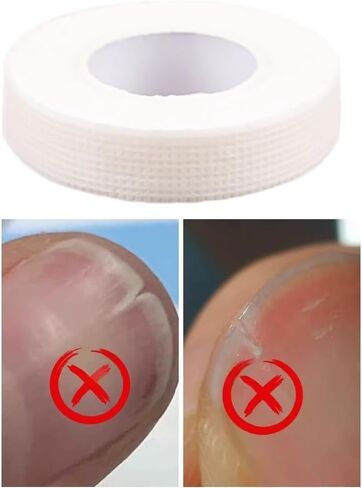 Nail Repair Wrap Fabric Instant Reinforce Repair Bandage Tape Protector Self Adhesive Nail Wrap for Nail Repair Kit Broken Cracked Split Nails UV Gel Acrylic Nail Art Extension Manicure Tool in Saudi Arabia