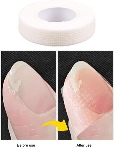 Nail Repair Wrap Fabric Instant Reinforce Repair Bandage Tape Protector Self Adhesive Nail Wrap for Nail Repair Kit Broken Cracked Split Nails UV Gel Acrylic Nail Art Extension Manicure Tool in Saudi Arabia