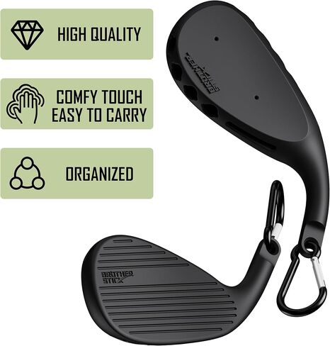 حامل تي شيرت جولف لملحقات حقيبة الجولف للرجال، حامل تي شيرت 3 في 1، يتضمن 6 تي شيرت جولف، أداة إصلاح ديفت وعلامة كرة جولف، هدايا جولف أنيقة للرجال والنساء in Kuwait