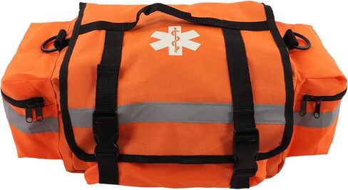 Trauma Bag First Responder Bag Emergency Medical Kit with Reflective Shoulder Straps DoubleHeaded Zipper for Outdoor and Home Emergencies in Kuwait