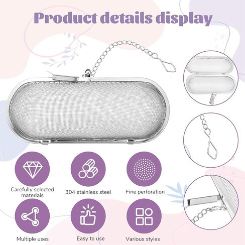 3 PCS Ultrasonic Cleaner Basket Stainless Mesh Baskets Ultrasonic Jewelry Cleaner Basket for Ultrasonic-Parts Jewelry Watch Cleaning in Kuwait