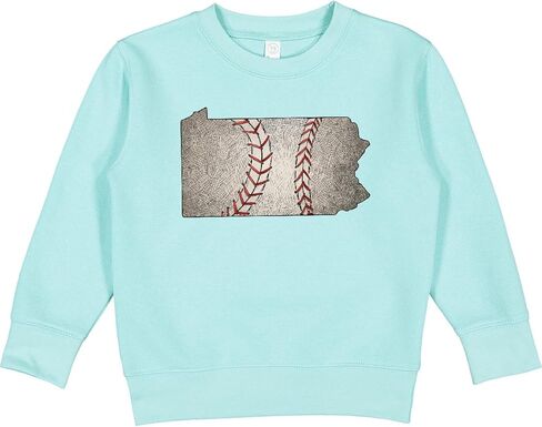 inktastic Pennsylvania Baseball VIntage Illustration Toddler Sweatshirt in Saudi Arabia