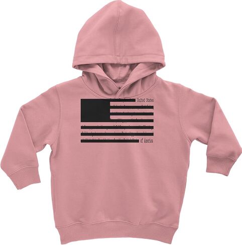 Redacted American Flag Toddler-Sized Hoodie, Soft Fleece, Adorable in Saudi Arabia