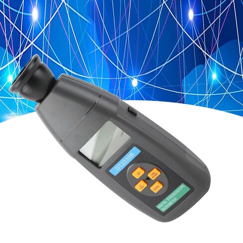 ستروبوسكوب رقمي DT2239B، مقياس سرعة الدوران فلاش كهروضوئي، غير متر مع شاشة LCD بإضاءة خلفية، مقياس سرعة الدوران المحمول المحمول للأدوات الكهربائية، القياس in Saudi Arabia