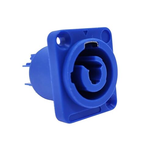 1Pcs Power Connector 3 Pins 20A 250V Speaker Panel Socket Female(White) in Saudi Arabia