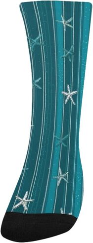 جوارب Meteor Blue Star Art للمشي لمسافات طويلة - جوارب شتوية حرارية سميكة دافئة للأولاد والبنات للمدرسة، والارتداء اليومي والأنشطة الخارجية in Kuwait