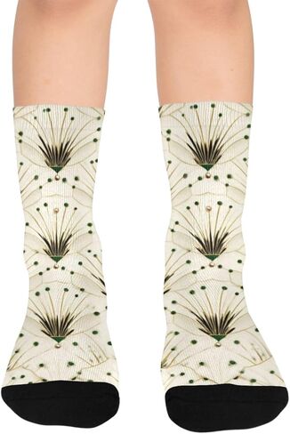 جوارب للمشي لمسافات طويلة فنية متوهجة ليلية - جوارب شتوية حرارية سميكة دافئة للأولاد والبنات للمدرسة، والارتداء اليومي والأنشطة الخارجية in Kuwait