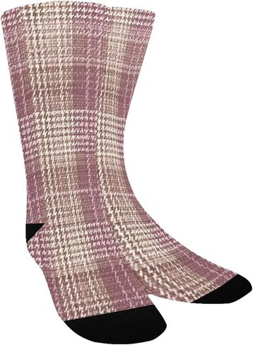 جوارب كلاسيكية منقوشة للمشي لمسافات طويلة - جوارب شتوية حرارية سميكة دافئة للأولاد والبنات الصغار للمدرسة، والارتداء اليومي والأنشطة الخارجية in Kuwait