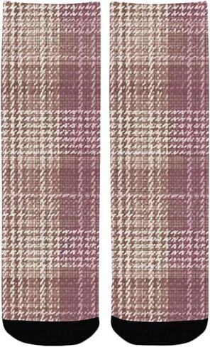 جوارب كلاسيكية منقوشة للمشي لمسافات طويلة - جوارب شتوية حرارية سميكة دافئة للأولاد والبنات الصغار للمدرسة، والارتداء اليومي والأنشطة الخارجية in Kuwait