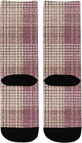 جوارب كلاسيكية منقوشة للمشي لمسافات طويلة - جوارب شتوية حرارية سميكة دافئة للأولاد والبنات الصغار للمدرسة، والارتداء اليومي والأنشطة الخارجية in Kuwait