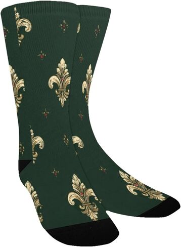 جوارب التنزه سيرًا على الأقدام بطبعة فلور زمرد - جوارب شتوية حرارية سميكة دافئة للأولاد والبنات الصغار للمدرسة، والارتداء اليومي والأنشطة الخارجية in Kuwait