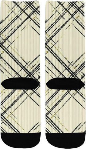 جوارب المشي لمسافات طويلة منقوشة بلون الشمبانيا - جوارب شتوية حرارية سميكة دافئة للأولاد والبنات للمدرسة، والارتداء اليومي والأنشطة الخارجية in Kuwait