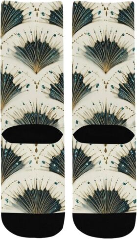 جوارب للمشي لمسافات طويلة بطباعة مروحة شرقية - جوارب شتوية حرارية سميكة دافئة للأطفال الصغار للأولاد والبنات للمدرسة، والارتداء اليومي والأنشطة الخارجية in Kuwait