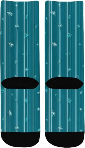 جوارب Galaxy Slant Motif للمشي لمسافات طويلة - جوارب شتوية حرارية سميكة دافئة للأولاد والبنات الصغار للمدرسة، والارتداء اليومي والأنشطة الخارجية in Kuwait