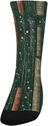 جوارب المشي لمسافات طويلة بطبعات منقوشة دائمة الخضرة - جوارب شتوية حرارية سميكة دافئة للأولاد والبنات للمدرسة، والارتداء اليومي والأنشطة الخارجية in Kuwait