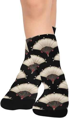 جوارب Fan Glow Black للمشي لمسافات طويلة - جوارب شتوية حرارية سميكة دافئة للأطفال الصغار للأولاد والبنات للمدرسة، والارتداء اليومي والأنشطة الخارجية in Kuwait