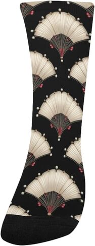 جوارب Fan Glow Black للمشي لمسافات طويلة - جوارب شتوية حرارية سميكة دافئة للأطفال الصغار للأولاد والبنات للمدرسة، والارتداء اليومي والأنشطة الخارجية in Kuwait