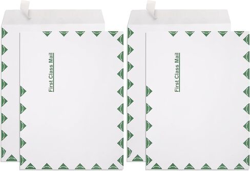 Blue Summit First-Class Envelope, 9 x 12 Redi-Seal Envelopes, White Wove with Center Seam, 100 Envelopes in Kuwait