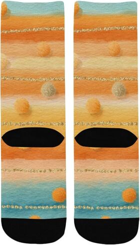 جوارب Coastal Pom Vibe للمشي لمسافات طويلة - جوارب شتوية حرارية سميكة دافئة للأطفال الصغار للأولاد والبنات للمدرسة، والارتداء اليومي والأنشطة الخارجية in Kuwait