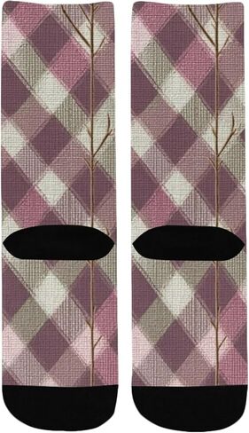 جوارب داكنة منقوشة متوهجة للمشي لمسافات طويلة - جوارب شتوية حرارية سميكة دافئة للأولاد والبنات للمدرسة، والارتداء اليومي والأنشطة الخارجية in Kuwait