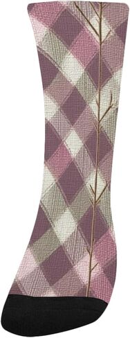 جوارب داكنة منقوشة متوهجة للمشي لمسافات طويلة - جوارب شتوية حرارية سميكة دافئة للأولاد والبنات للمدرسة، والارتداء اليومي والأنشطة الخارجية in Kuwait