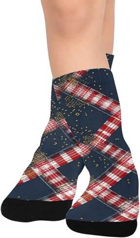 جوارب المشي لمسافات طويلة بلون كحلي لامع Bbase جريئة - جوارب شتوية حرارية سميكة دافئة للأولاد والبنات للمدرسة، والارتداء اليومي والأنشطة الخارجية in Kuwait