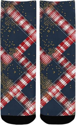 جوارب المشي لمسافات طويلة بلون كحلي لامع Bbase جريئة - جوارب شتوية حرارية سميكة دافئة للأولاد والبنات للمدرسة، والارتداء اليومي والأنشطة الخارجية in Kuwait