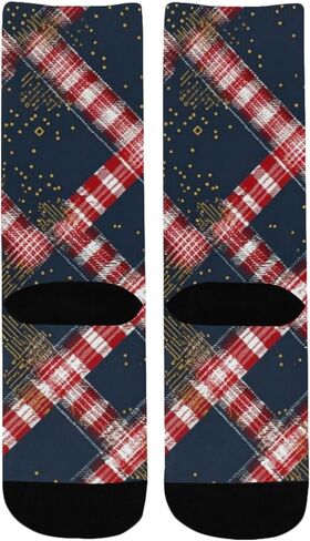 جوارب المشي لمسافات طويلة بلون كحلي لامع Bbase جريئة - جوارب شتوية حرارية سميكة دافئة للأولاد والبنات للمدرسة، والارتداء اليومي والأنشطة الخارجية in Kuwait