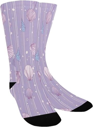 جوارب التنزه سيرًا على الأقدام من Lavender Shells - جوارب شتوية حرارية سميكة دافئة للأولاد والبنات الصغار للمدرسة، والارتداء اليومي والأنشطة الخارجية in Kuwait