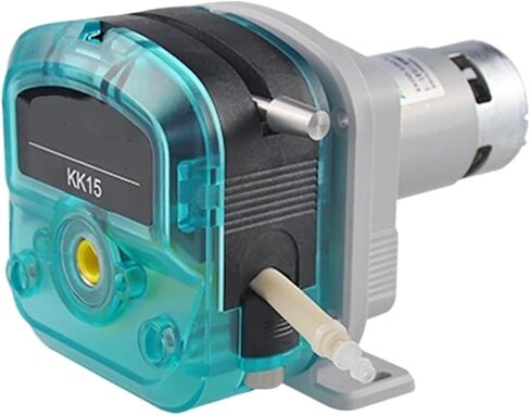 L Type KKDD High Flow Peristaltic Pump 12V 24V DC Motor Gear Transmission Self-priming Pump for Liquid Transfer(KKDD-24S18A) in Saudi Arabia