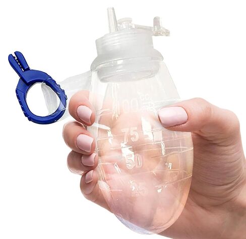 AMZ Medical Supply Wound Drainage Bulb 200 ML. Oval Shape Silicone Bulb Evacuator Medical Suction. Surgical Drainage Bulb. Needle-Free Wound Drainage Reservoir for Closed Wound. in Saudi Arabia