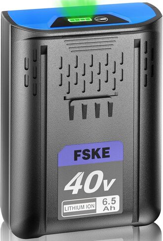 Replacement for Kobalt 40V Battery 6.5Ah Lithium ion KB540-06 KB440-06 KB640-03 with Fuel Gauge - Compatible with 40V Kobalt Battery Power Tools in Kuwait