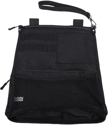 Diydeg Golf Bag Organizer, 11.81 x 9.84in Portable Golf Trunk Organizer, Large Capacity Polyester Golf Accessories Car Trunk for Balls, Tees, Turf Tools, Gloves, Gifts, Easy Clean in Saudi Arabia