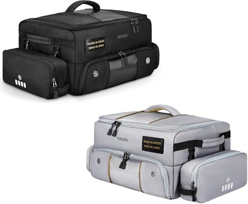 YOREPEK Golf Trunk Organizer with Removable Insulated Pouch BLACK & GRAY in Saudi Arabia