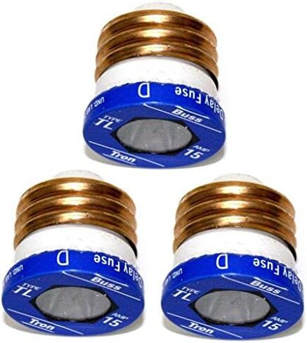 كوبر بوسمان 10231 - BP/TL-15 فيوز-TL15 فيوز تأخير الوقت 15 أمبير (3 عبوات) in Saudi Arabia