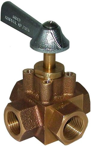 GROCO 1/2" 4-Port Tank Selector Valve in Saudi Arabia