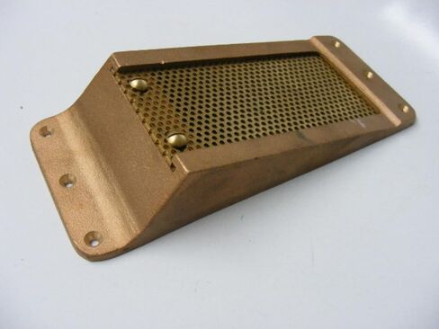 New Rectangular Scoop Strainer Buck Algonquin 00rss655p Screen Bronze 10-5/16" L x 4-5/8" W x 1-3/4" H Max Thru-Hull 2" in Saudi Arabia