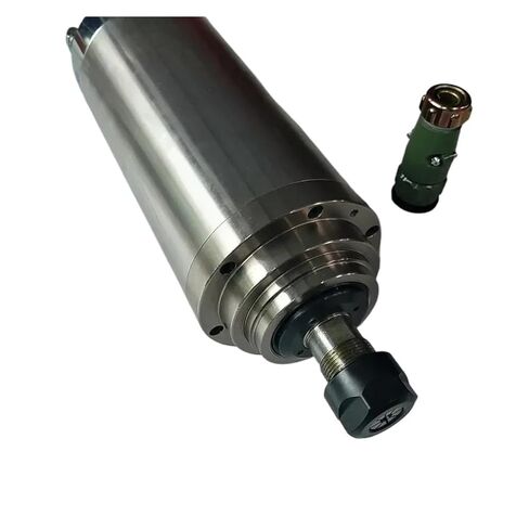 4.5KW 220v ER20 24000rpm 100mm محرك المغزل المبرد بالماء + 5.5kw VFD + 75W طقم مضخة مياه in Kuwait