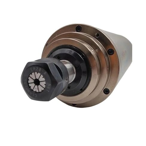 4.5KW 220v ER20 24000rpm 100mm محرك المغزل المبرد بالماء + 5.5kw VFD + 75W طقم مضخة مياه in Kuwait