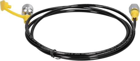 M16x2 1/4BSP Low Pressure Hose, Quick Connect, Black, High Pressure Durability, Oil Proof, for Nitrogen Charging Pressure Testing in Saudi Arabia