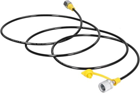 M16x2 1/4BSP Low Pressure Hose, Quick Connect, Black, High Pressure Durability, Oil Proof, for Nitrogen Charging Pressure Testing in Saudi Arabia