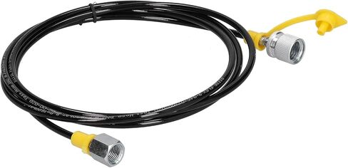 M16x2 1/4BSP Low Pressure Hose, Quick Connect, Black, High Pressure Durability, Oil Proof, for Nitrogen Charging Pressure Testing in Saudi Arabia
