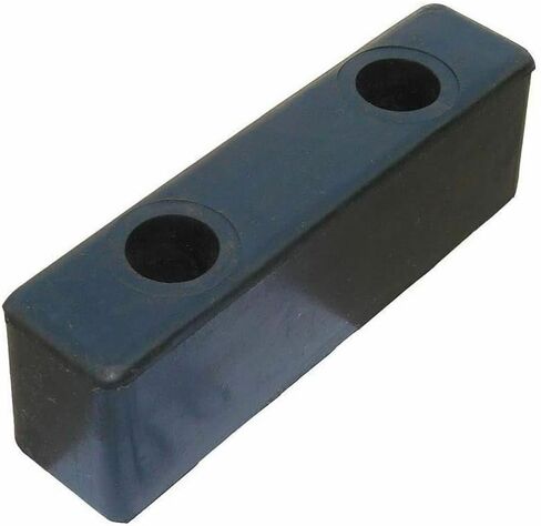 2 pcs - Rubber Loading Dock Bumpers 2-1/2 H x 2 W x 8 L Rectangular Warehouse HQ in Kuwait