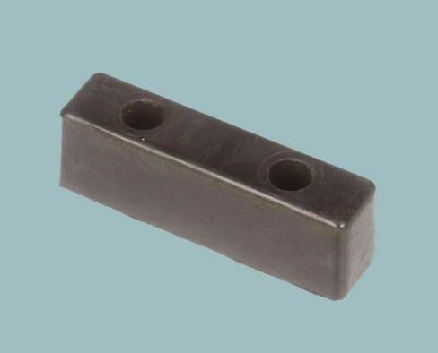 2 pcs - Rubber Loading Dock Bumpers 2-1/2 H x 2 W x 8 L Rectangular Warehouse HQ in Kuwait