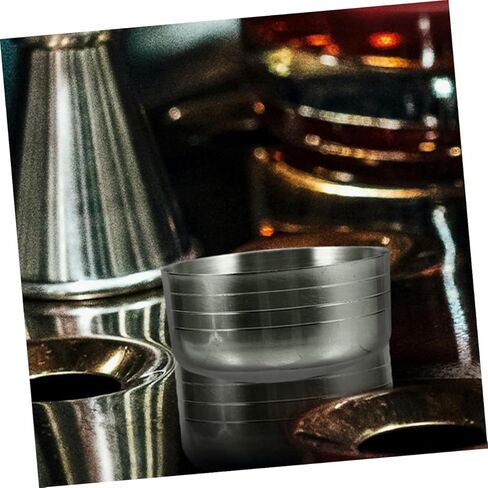 Zerodeko 2pcs Stainless Steel Shaker Lid Reusable Cup Lids Cocktail Shaker Covers for Bartending in Saudi Arabia